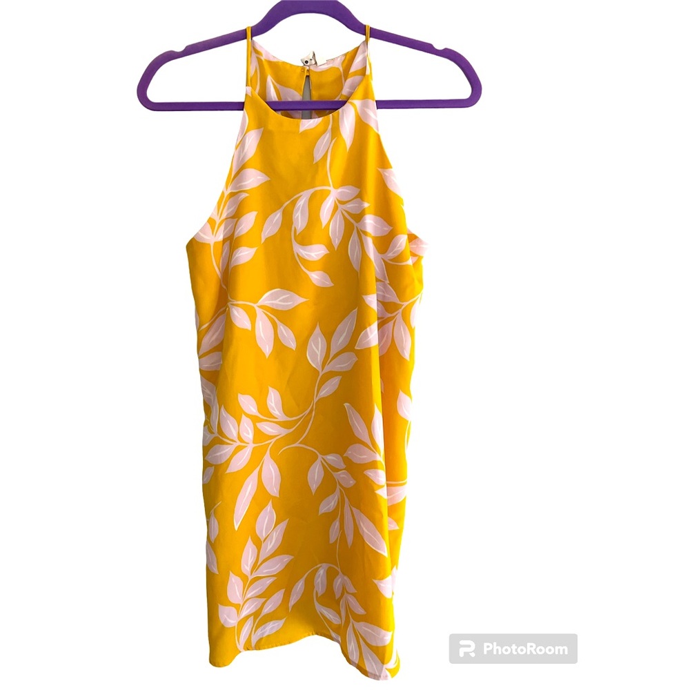 Pink and yellow sundress!